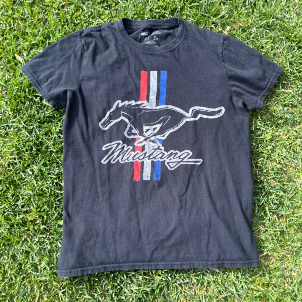 Vintage Mustang Motor Tee - Official Merchandise
